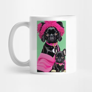 Frenchie Mama With Her Pup Mug